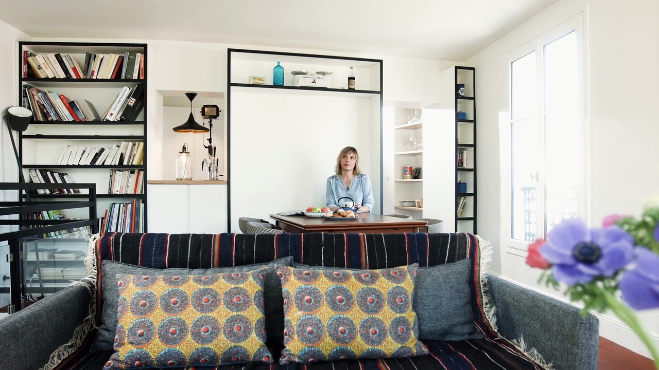 Visite déco de Billie Blancket : un appart parisien de 60 m² ultra malin