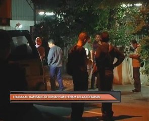 Tembakan rambang di rumah sami, enam lelaki ditahan