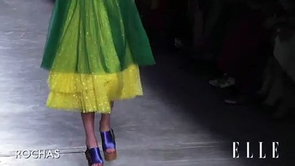 Défilé  Rochas prêt à porter printemps été 2017