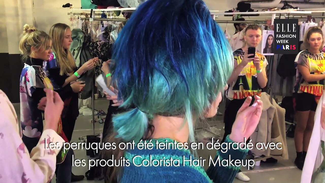 #ELLEsinfiltre dans les backstages du défilé Vivienne Westwood Printemps-Eté 2019