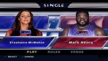 WWE SmackDown! Shut Your Mouth Stephanie McMahon vs Mark Henry