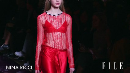 Défilé Nina Ricci prêt à porter printemps été 2017