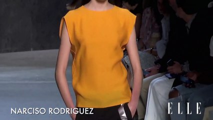 Défilé Narciso Rodriguez prêt à porter printemps été 2017