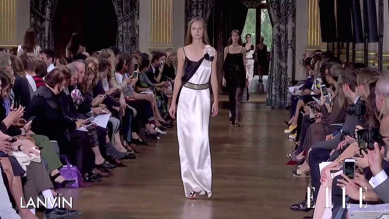 Défilé Lanvin prêt à porter printemps été 2017