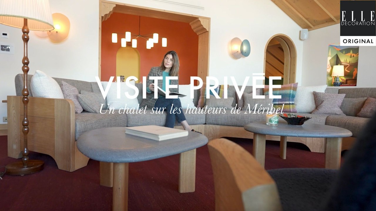 Visite privée : A Méribel, un chalet avec vue panoramique sur les Alpes