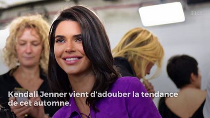 Kendall Jenner confirme que cette tendance sera partout cet automne