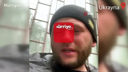 Ukrayna'da yardım gönüllüsünün yakınına roket düştü