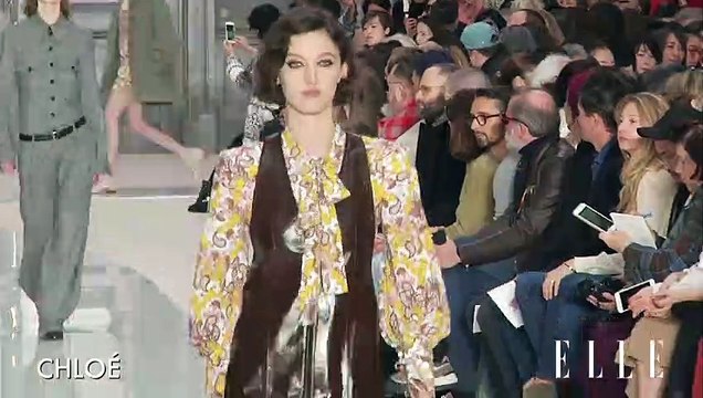 Défilé Chloé prêt à porter Automne-Hiver 2017-2018