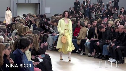 Défilé Nina Ricci prêt à porter Automne-Hiver 2017-2018