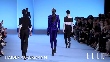 Défilé Haider Ackermann prêt à porter Automne-Hiver 2017-2018