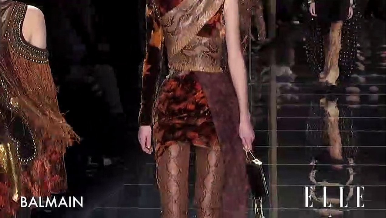 Défilé Balmain prêt à porter Automne-Hiver 2017-2018