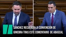 Sánchez recuerda a Abascal la Convención de Ginebra tras un comentario sobre los refugiados