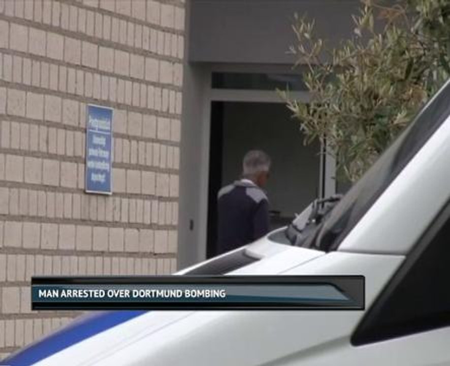 Man arrested over Dortmund bombing