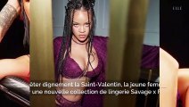 Rihanna fait matcher la couleur de sa lingerie avec sa nouvelle coloration