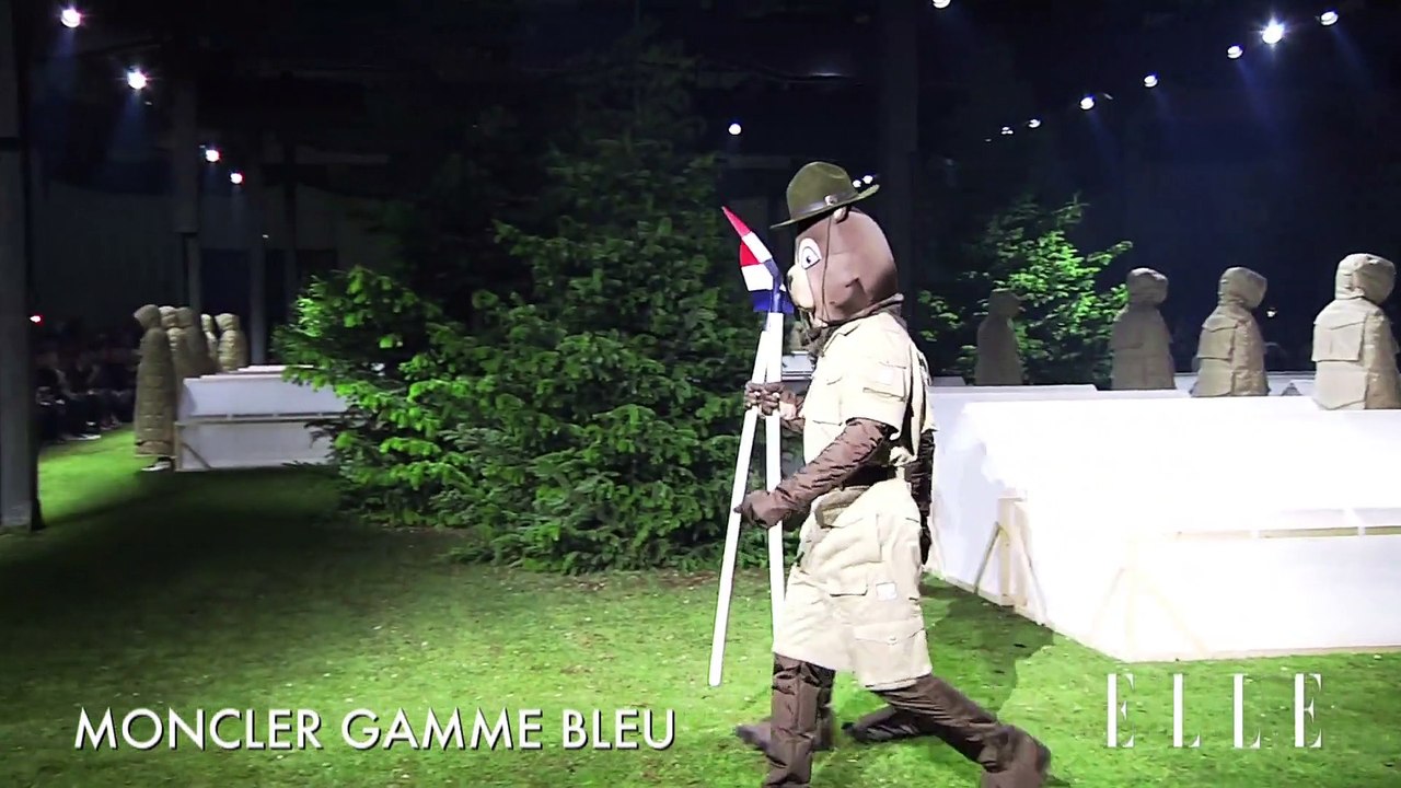 Défilé Moncler Gamme Bleu, Printemps-Eté 2017