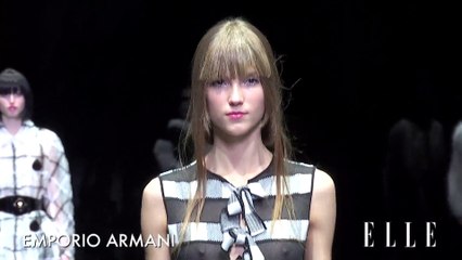 Défilé Emporio Armani prêt à porter Automne-Hiver 2017-2018