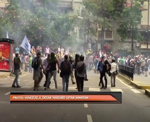 Protes Venezuela, desak Maduro letak jawatan
