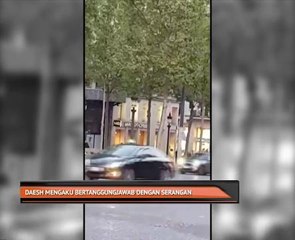 DAISH mengaku bertanggungjawab serangan di Paris