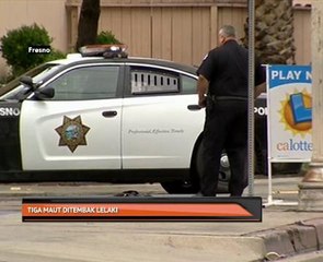 Tiga maut ditembak lelaki