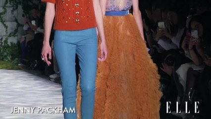 Défilé Jenny Packham  prêt à porter Automne-Hiver 2017-2018