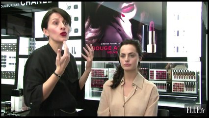 Leçon de maquillage pour week-end à la campagne