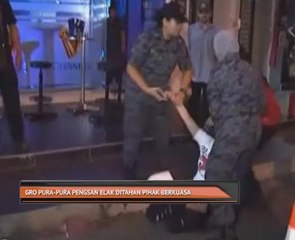 GRO pura-pura pengsan elak ditahan pihak berkuasa