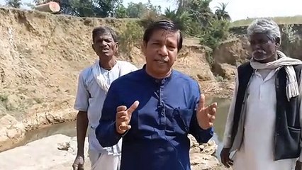 तीन विधायक भी नहीं करा पाए तीन सौ फीट टूटे पुल का निर्माण