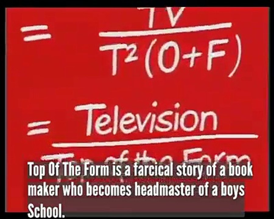 Classic British Comedy - Top of the Form