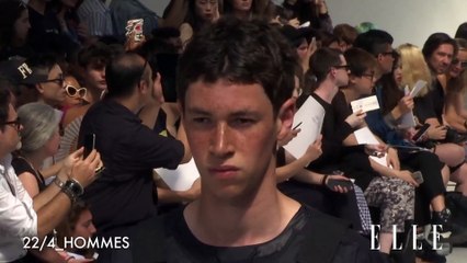 Défilé 22 4 Hommes, Printemps-Eté 2016