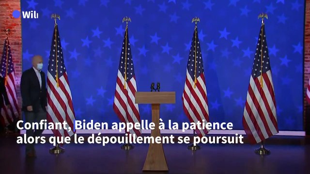 Election présidentielle américaine 2020 : Biden dit n'avoir aucun doute qu'il sera élu président