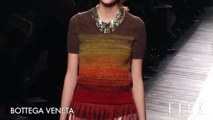 Défilé Bottega Veneta prêt à porter Automne-Hiver 2016-2017