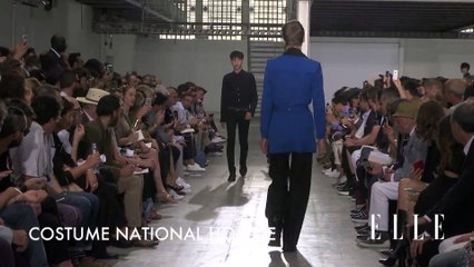 Défilé Costume National Homme, Printemps-Eté 2016