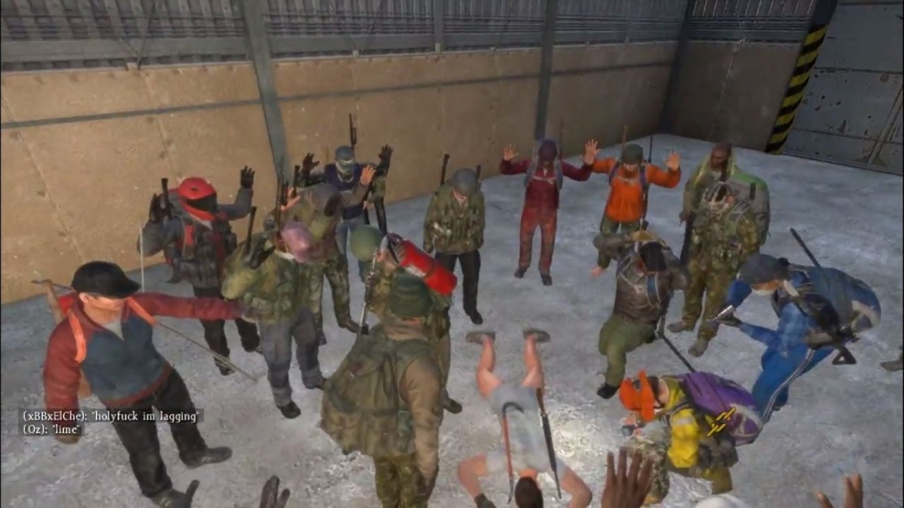 DayZ : que peuvent bien faire 30 joueurs lorsqu'ils se retrouvent tous ensemble au même endroit ?