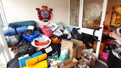 School collects for Ukrainian refugees