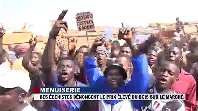 DES DES EBENISTES DENONCENT LE PRIX ELEVE DU BOIS SUR LE MARCHE