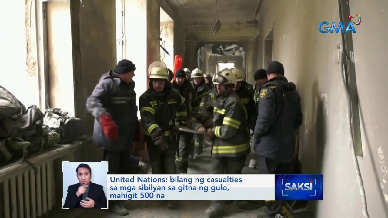 United Nations: bilang ng casualties sa mga sibilyan sa gitna ng gulo, mahigit 500 na | Saksi