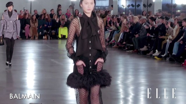 Défilé Balmain prêt-à-porter Automne-Hiver 2019-2020