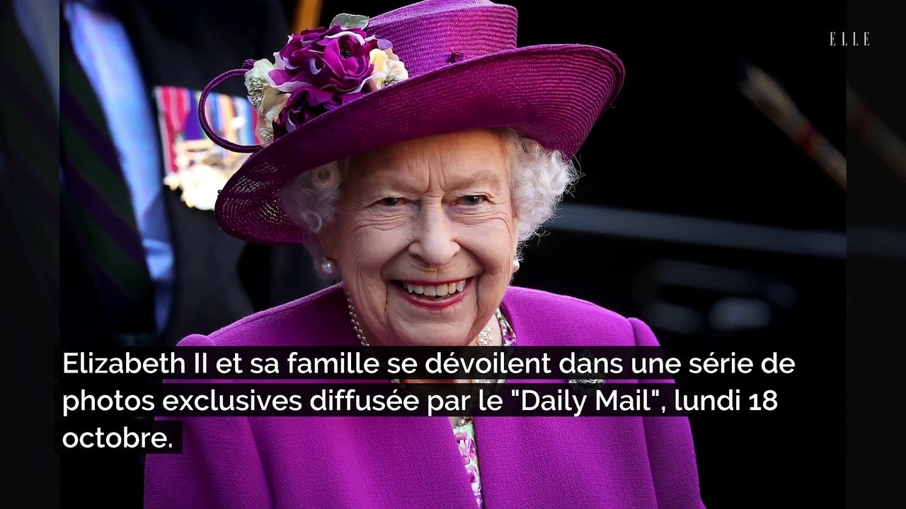 Elisabeth II : des photos de famille intimes dévoilées