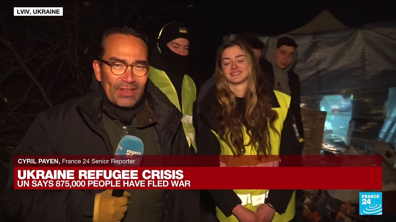 France 24 Cyril Payen special envoy in Lviv, Ukraine