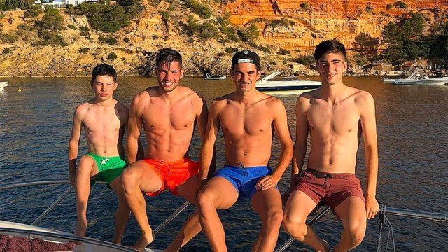 Zidane : les photos de ses fils, ses petits sosies, en vacances à Ibiza !