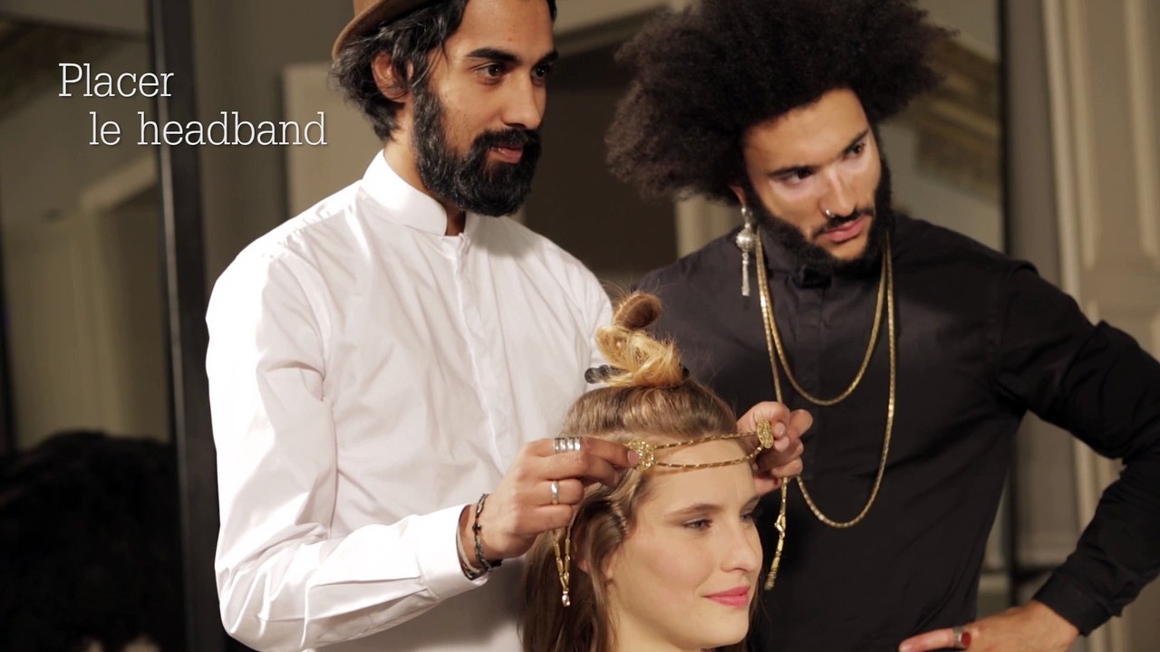 Comment faire une coiffure avec un headband
