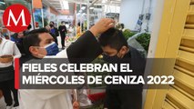 Así se vive el miércoles de ceniza en la República Mexicana