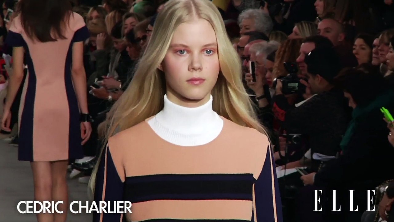 Défilé Cédric Charlier prêt à porter Automne-Hiver 2015-2016