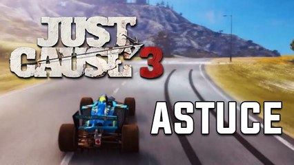 Just Cause 3 : l'astuce pour trouver la F1, la meilleure voiture du jeu