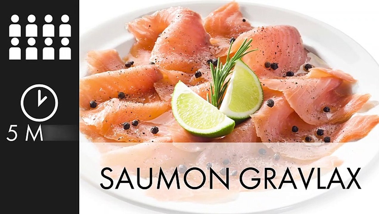 A TABLE : Saumon gravlax