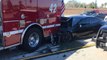 A Tesla Model S on Auto-Pilot Slams Into a Stationary Fire Engine