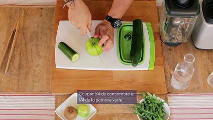 Smoothie pomme concombre