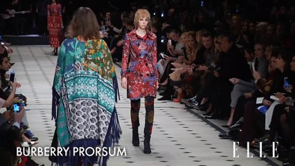 Défilé Burberry Prorsum prêt à porter Automne-Hiver 2015-2016