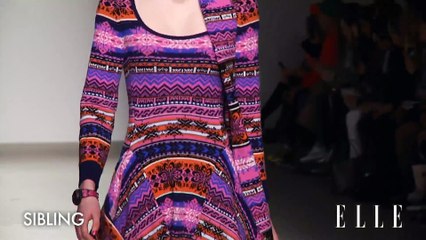 Défilé Sibling prêt à porter Automne-Hiver 2015-2016