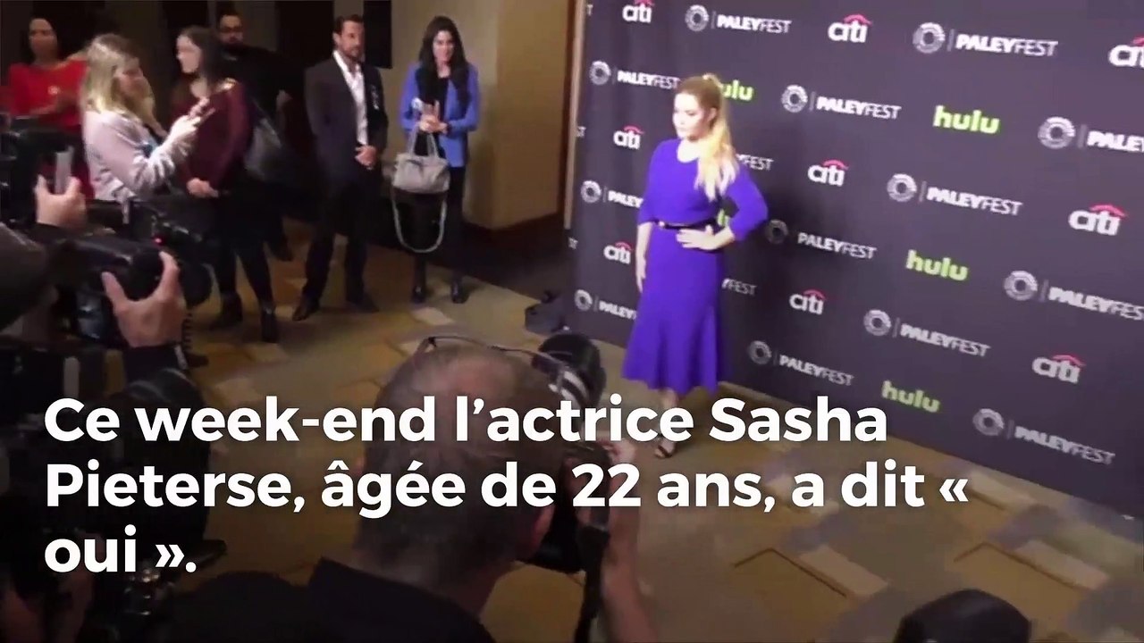 Sasha Pieterse, la star de Pretty Little Liars, s’est mariée !